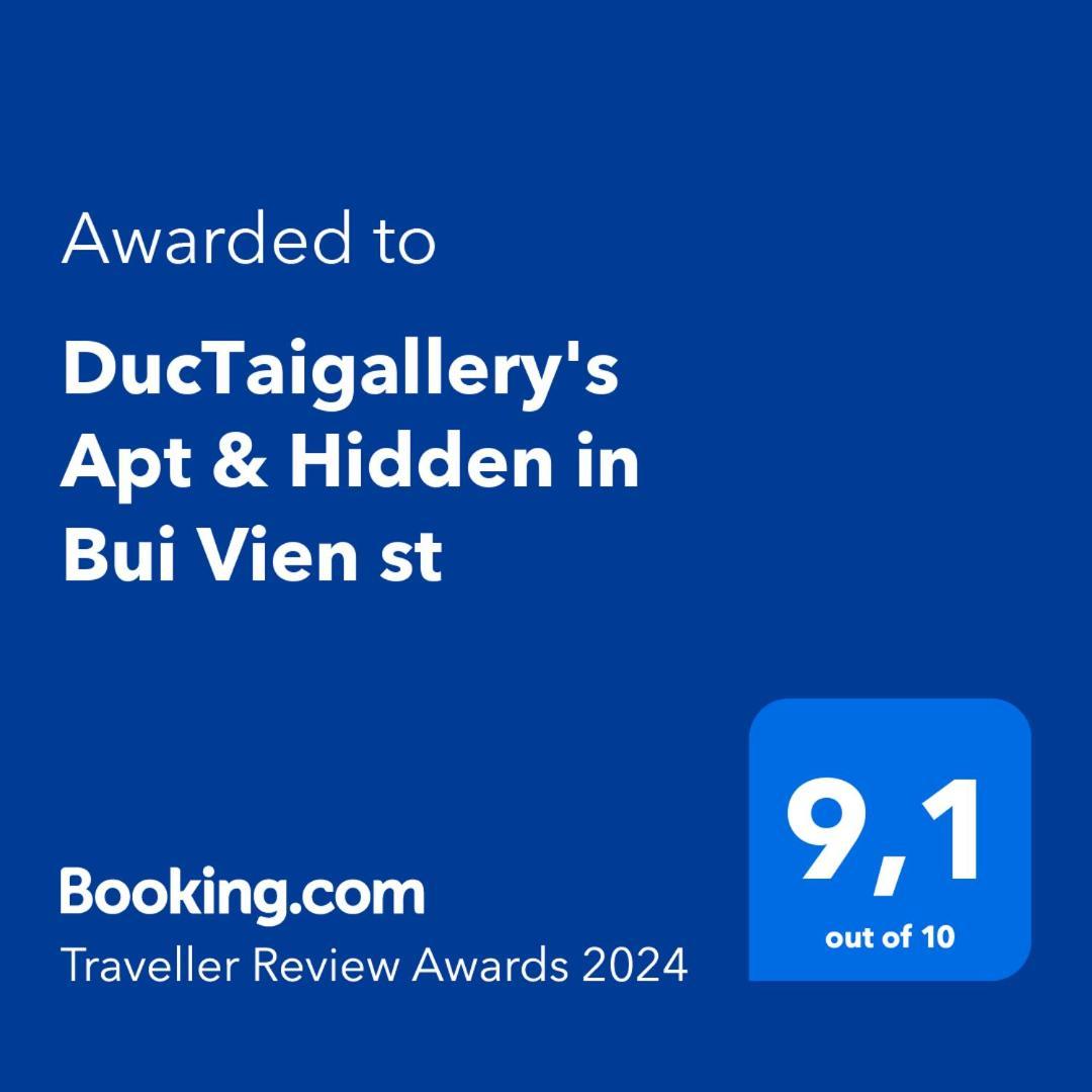 Ductaigallery'S Apt & Hidden In Bui Vien St Ho Či Minovo Město Exteriér fotografie